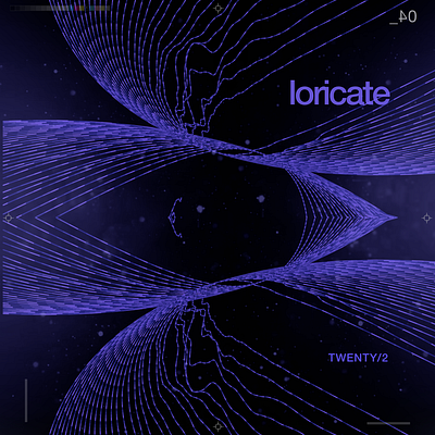 04_22: loricate baltimore dailyart design flush generative art randomword vocab