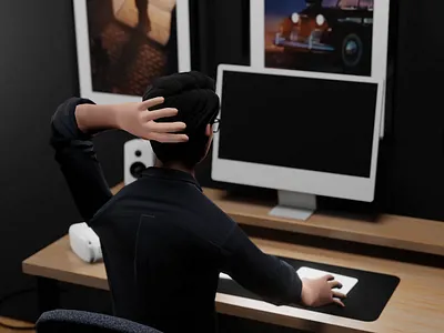 Dive Into The Metaverse 3D Animation 3d 3d animation 3d art 3d character 3d design 3d modeling animation blender blender render metaverse render