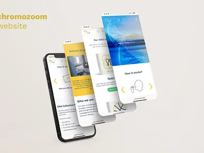 chromozoom website design graphic design illustration logo ui ux