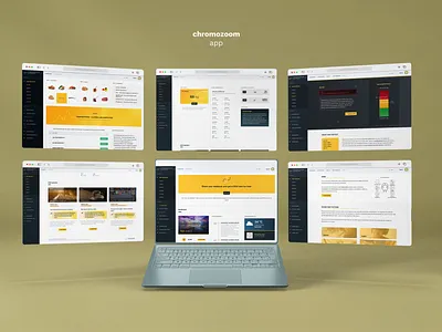 Chromozoom App design graphic design ui ux