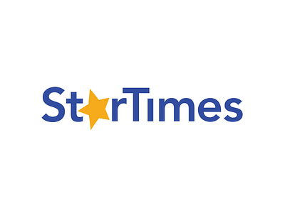 StarTimes branding design digital logo