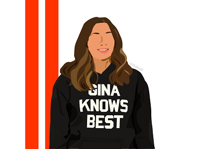 Brooklyn 99 characters - Gina character character design character illustration design flat design flatdesign illustrated illustration illustrator vector vector art vector illustration