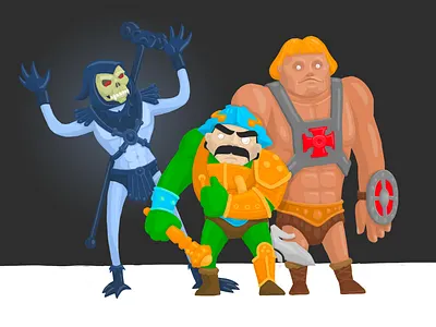 Morons of the Universe characters comic illustration