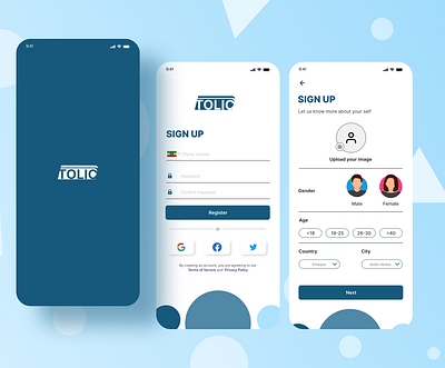 #DailyUI app design ui