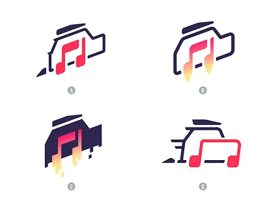 ROCK CAR app car china design icon illustration interface logo mobile music rex ui