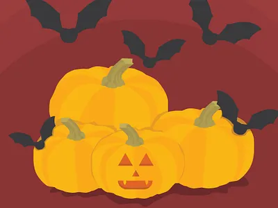 halloween pumpkin vector design graphic design illustration vector