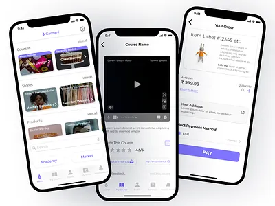 Gamani for iOS ui ux