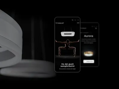 Exclusive Light clean design interface minimal mobile ui