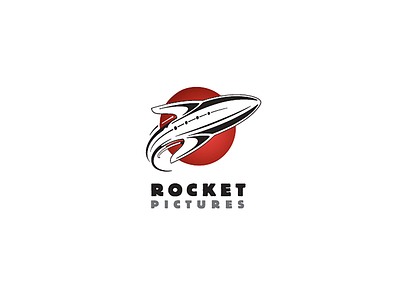 Rocket Pictures branding design digital illustration logo strategy vector