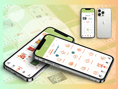 Shopping list UI Design ui ux