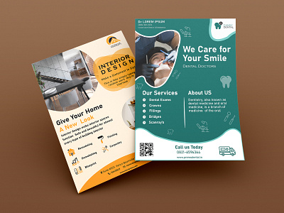 Branding - Flyer branding dentalflyer design dribbble dribbbler dribbblers dribbbleshot eflyer flyer flyerdesign flyers graphic design graphicdesign graphicdesigner instaflyer logo logodesign medical pharmacompany posterdesign