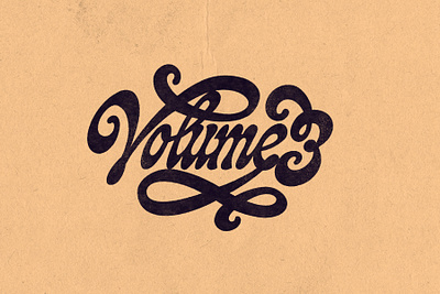 SOME LOGOS AND SOME LETTERING VOL. 3 behance collection design digitalart drawing flourish graphicdesign handlettering lettering letters logo logotype photoshop portfolio retro scriptlettering textures type typography vintage
