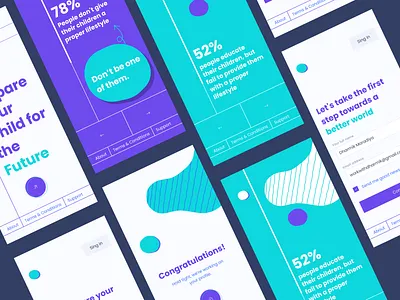 Lifestyle App. - Concept. app application typography ui ux