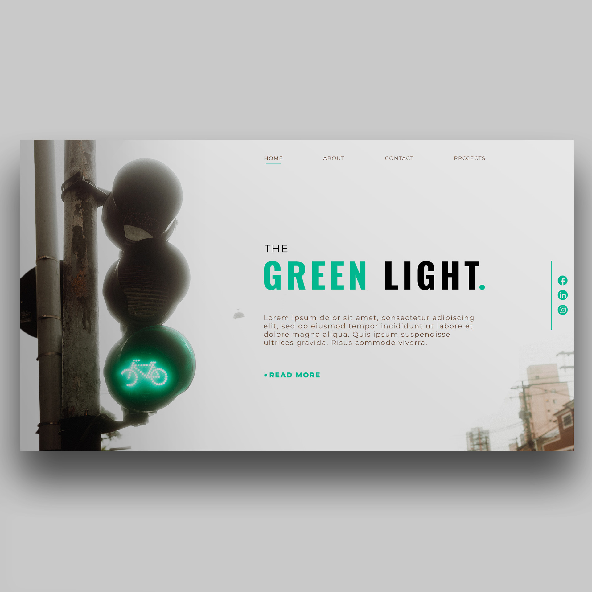 Example of GREEN LIGHT