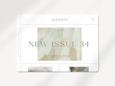 Minimal Web Design with Acrylic Texture abstract acrylic app artistic background bruch strokes design drawn earthy flat hand minimal modern neutral painted painting sage green template texture web