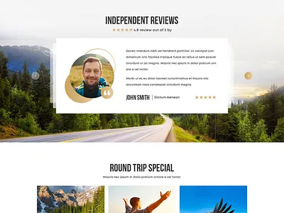 Rocky Mountain Holidays design typography ui