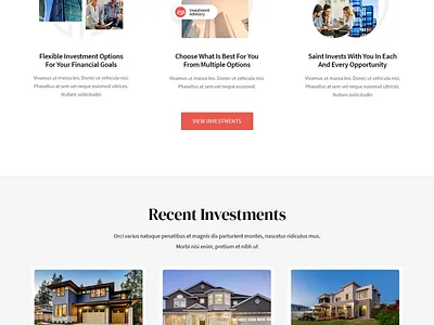 SAINT Investment design typography ui