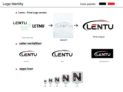 Lentu logo identity ahmdmasum brand identity branding cleaning logo custom logo design graphic design home logo illustration logo logo design moern logo msmcreation