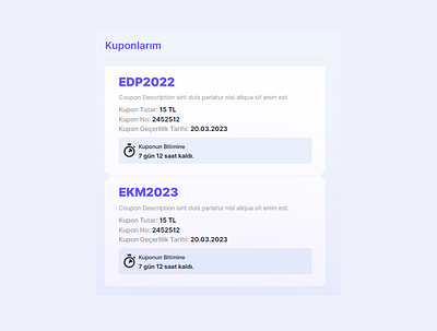 Edupick UI Ticket List Design branding css design minimal product ui