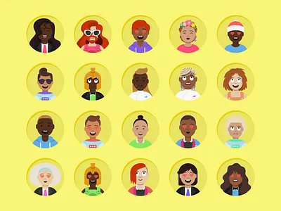 ✨Create your own doodle avatar ✨ branding design illustration illustration design illustrations illustrations／ui illustrator logo ui ux