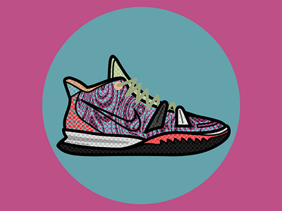 Nike Kyrie 7 Creator basketball classicsneakers design fatlines graphic design illustration kicks kyrie kyrieirving nike sneakerart sneakerhead sneakers