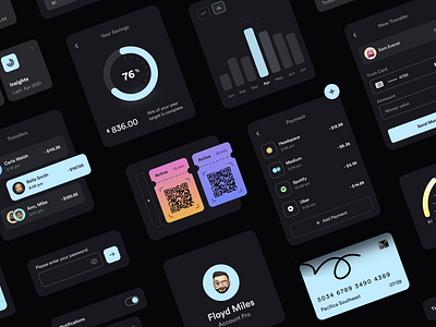 Animation for Smart Banking Widgets animation design fireart fireart studio interaction motion motion design ui