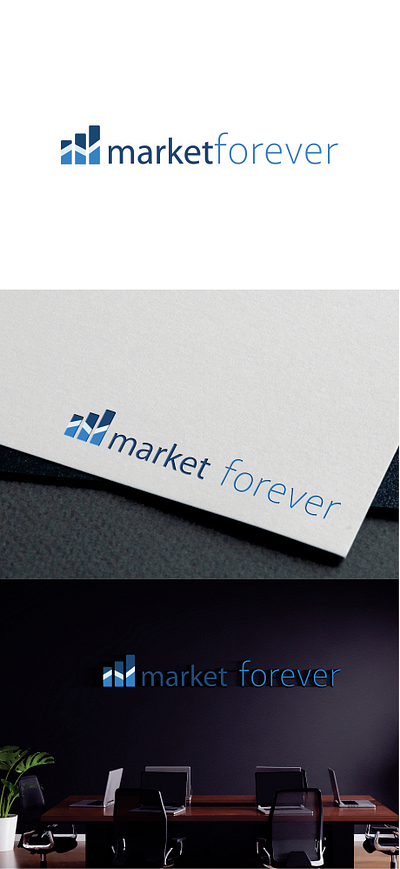 Market Forever Logo Design branding graphic design logo