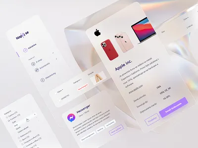 Napojse - dashboard clean dashboard design modern ui ux web webdesign