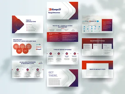 Range21 Presentation Design design graphics design illustration pitch deck pitch deck design powerpoint presentation presentation design
