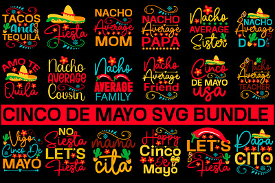 Cinco de mayo svg bundle