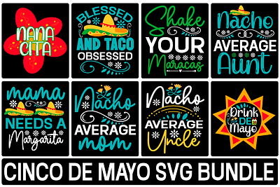 Cinco de mayo svg bundle