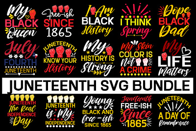 Juneteenth Svg Bundle