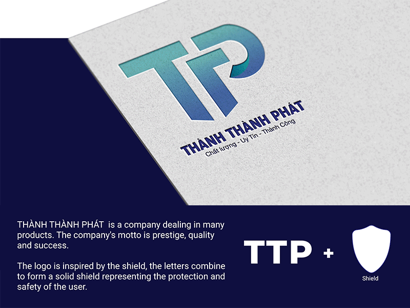 TTP - Brand Identity 2d animation app bag blue branding clothes design ecommerce graphic design logo mockup vector visual design
