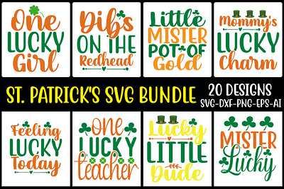 st. patrick's svg bundle