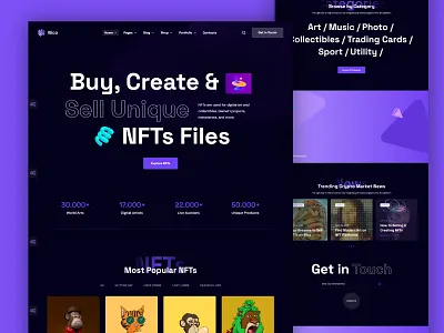 NFT Marketplace Website Design best web designer business website ecommerce website minimal website personal website photography website php design portfolio website product website ui design ux design web design web developer web development website website design website developer website layout wordpress wordpress design