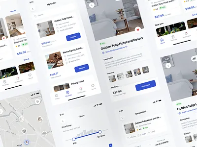 Travel - Mobile Design android app component design design system dipa inhouse holiday hotel ios mobile design online booking staycation travel traveloka ui ui design ux ux design villa wireframe