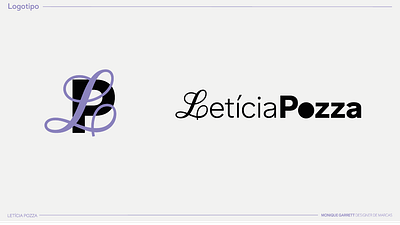 Leticia Pozza - A woman in tech branding design identity branding logo