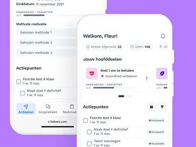 Helixers • Branding, UX & Visual Design brand identity branding dashboard graphs helixer mobile app pattern saas table tasks todo todo list ux design visual design web app webapp