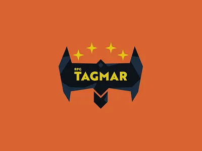 Tagmar redesign logo branding design game graphic design illustration logo rpg ui