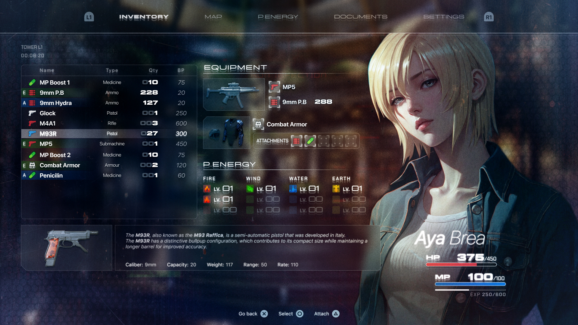 Example of Game UI/UX Design