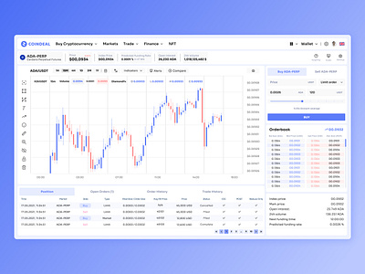 Crypto Exchange SaaS (Light Mode) app crypto design figma graphic design ui ux