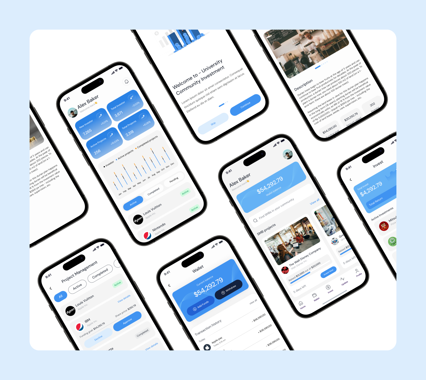 Example of Modern UI UX Design For Your App And Web
