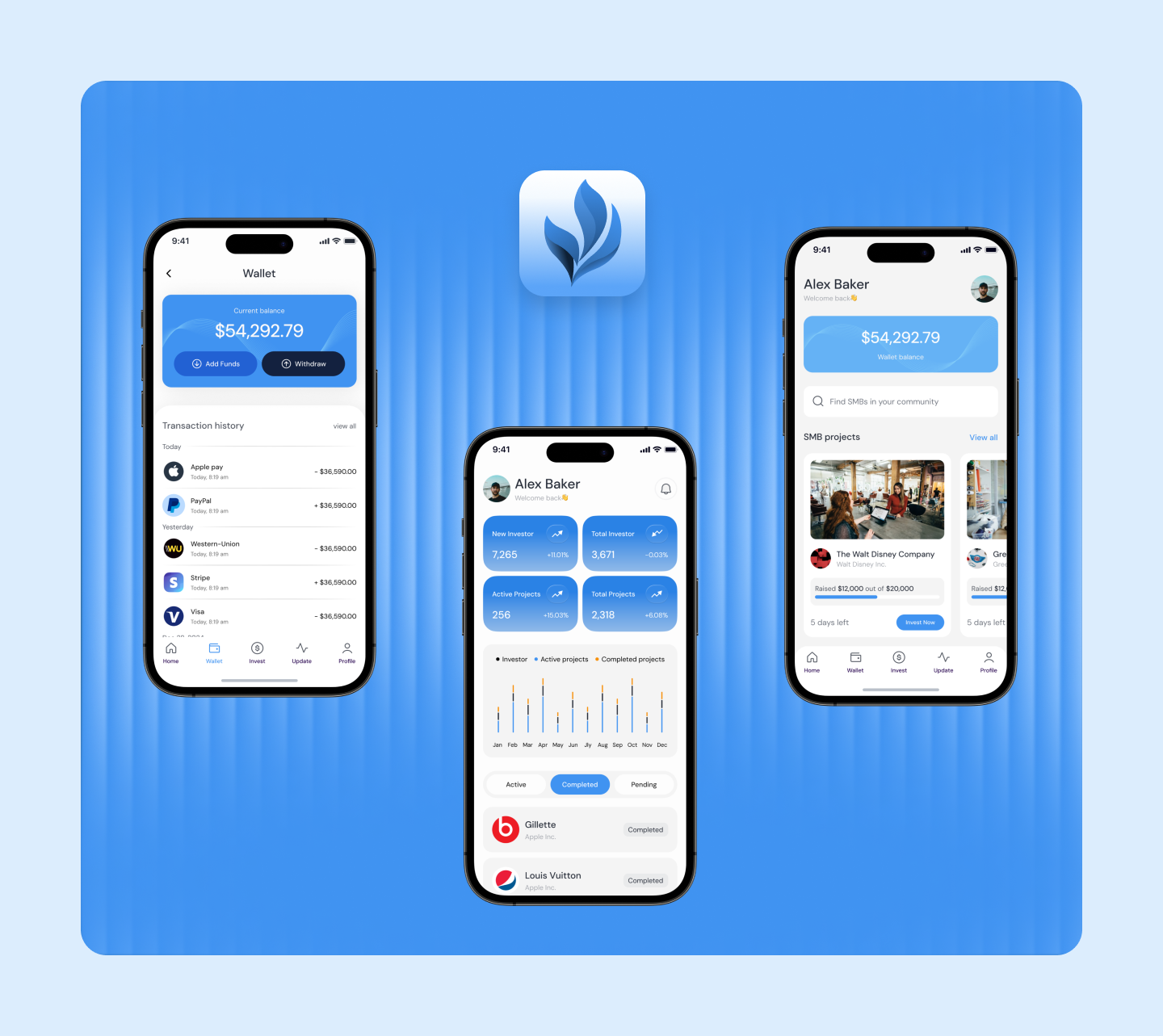 Example of Modern UI UX Design For Your App And Web