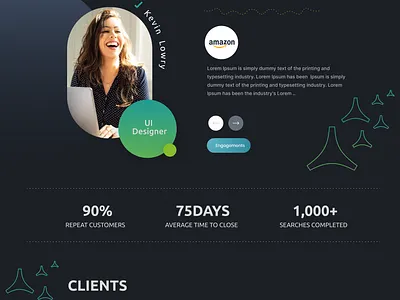Laurel Group. ui website design