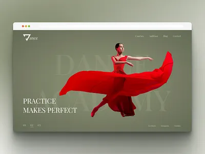 Dance css design dance design graphic design illustration internet responsive design ui ux web design web development