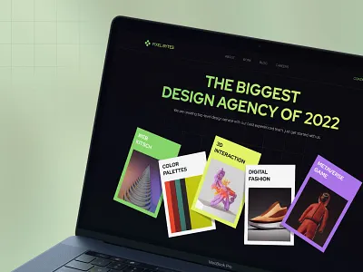 Design Agency Landing Page agency website creative agency design design agency design studio homepage landing page landing page design studio ui ui design web design