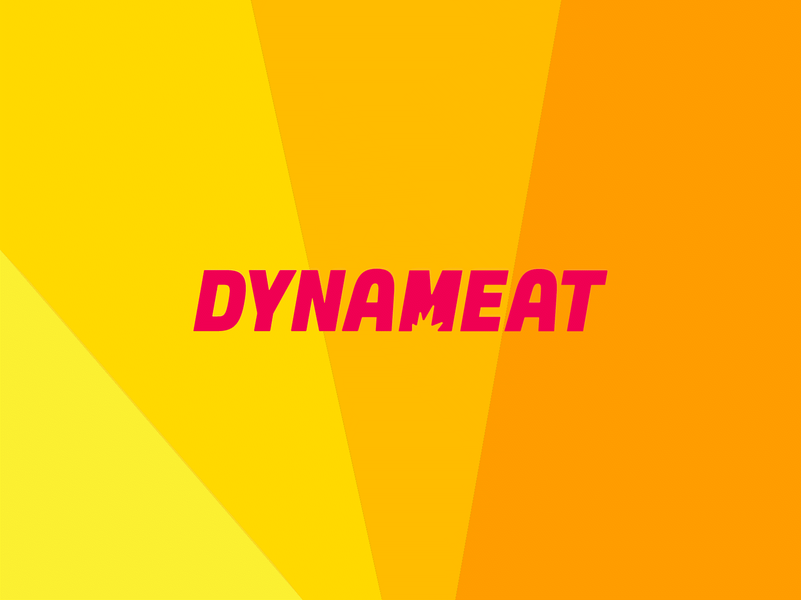 DYNAMEAT bright colorful diet eco logo nutrition plant plantmeat powerful recycle