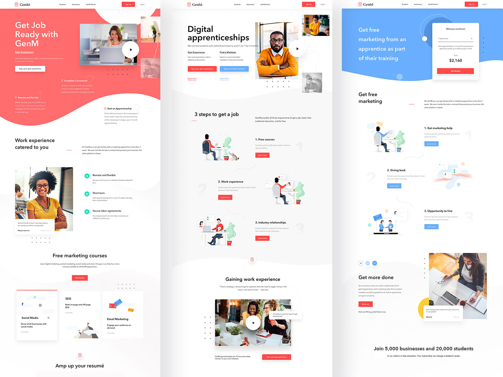 Example of Build Website