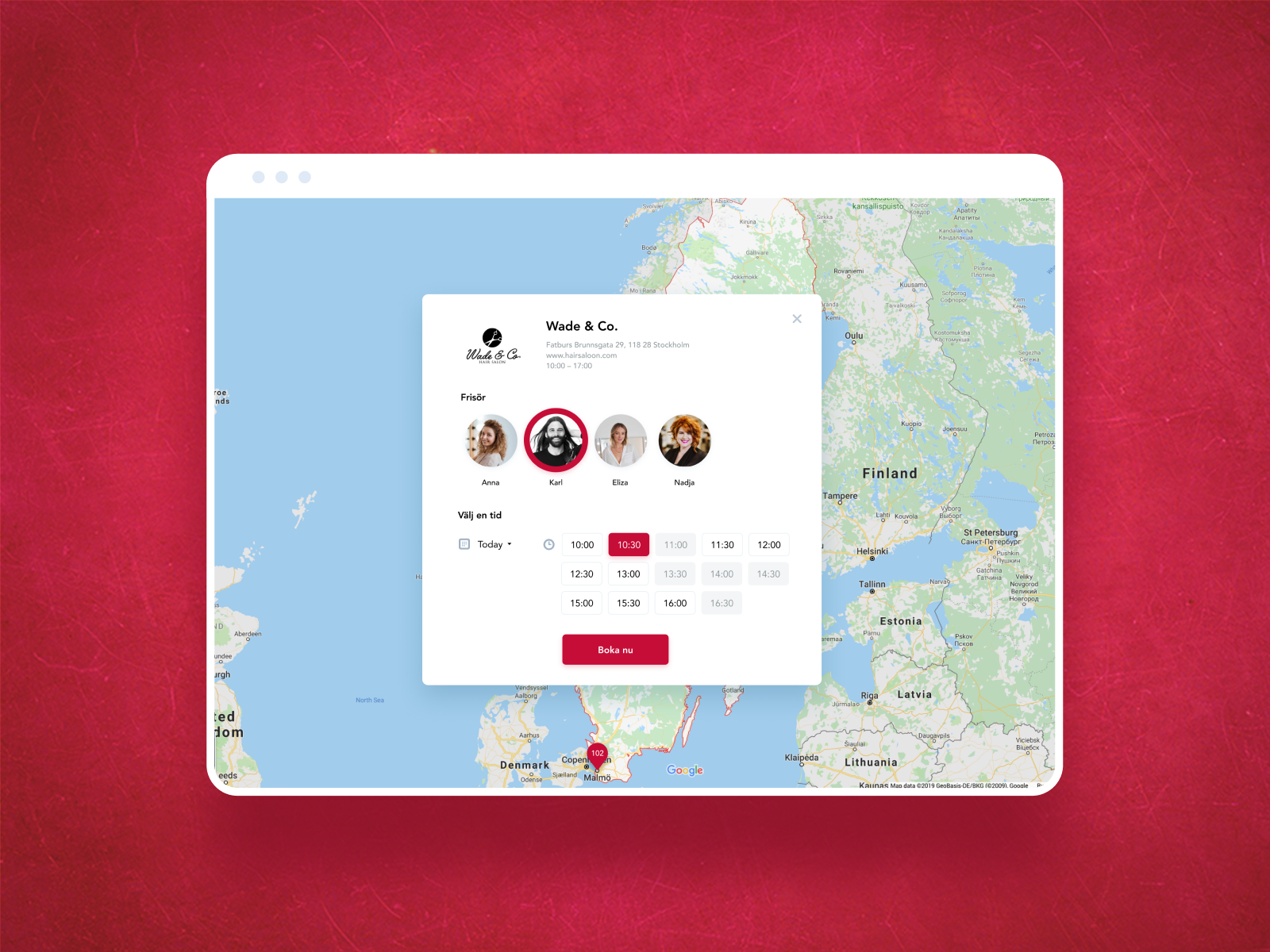 Happybooking | UI mockups