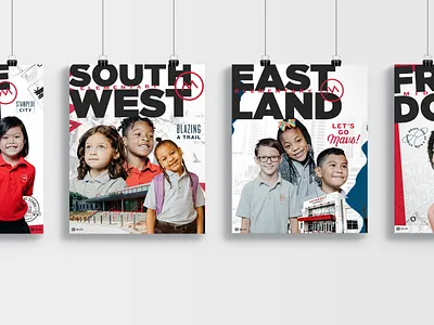 Back to School Poster Series collage mortgage movement poster school student wall